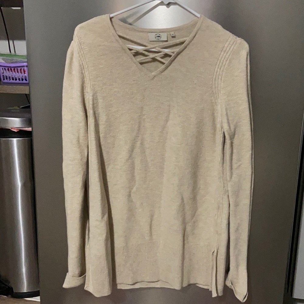 Creme/Nude Colored Sweater